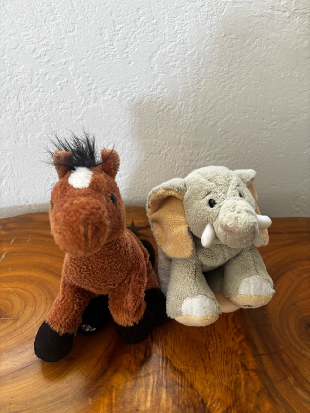Webkinz elephant and horse